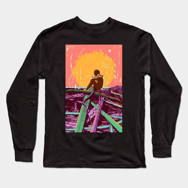 WANDERER Long Sleeve T-Shirt by Showdeer